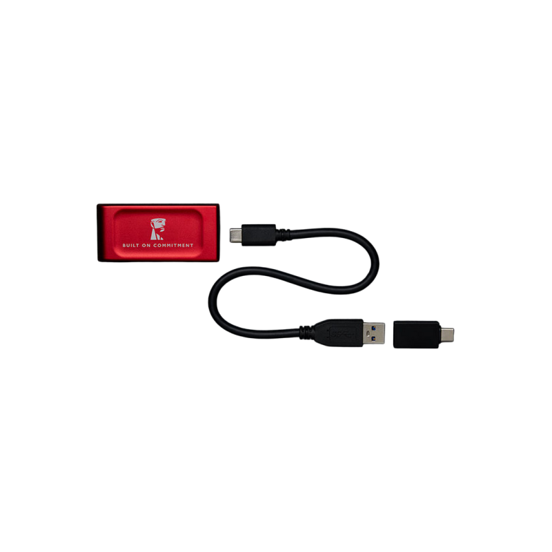 Внешний SSD 1.0TB Kingston XS1000 BoC, Red