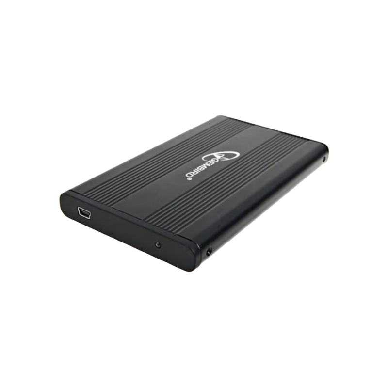 Внешний корпус Gembird EE2-U2S-5 для 2,5-дюймового интерфейса SATA, черный
