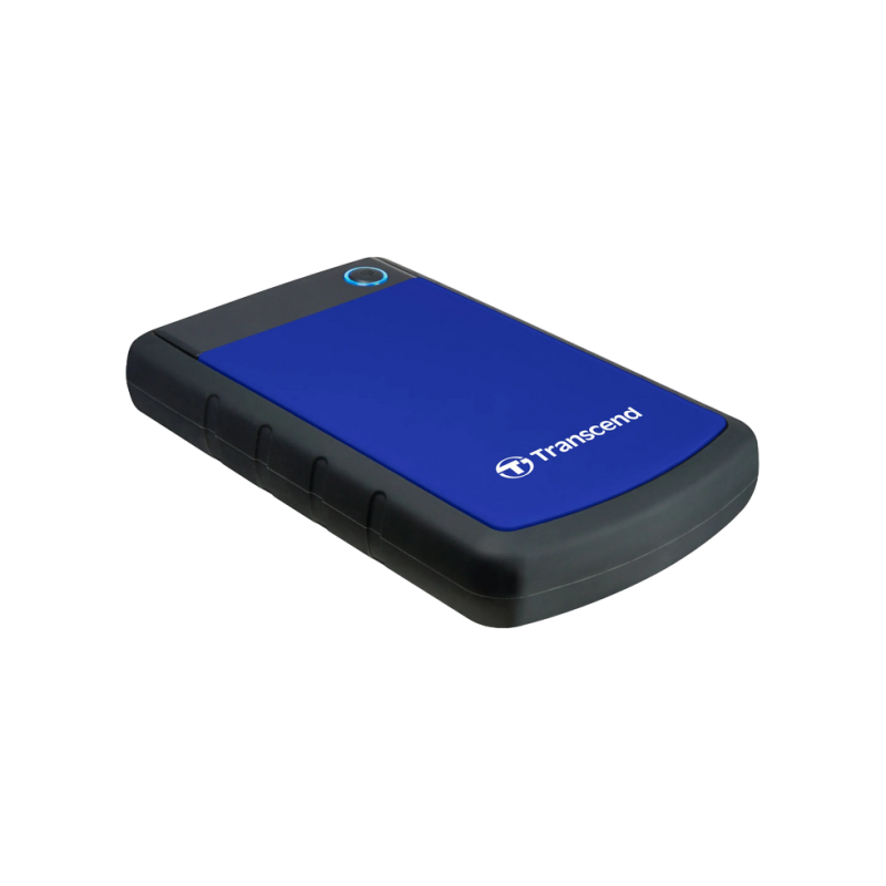 Внешний жесткий диск 2.0TB Transcend StoreJet 25H3B Rubber, Gray/Blue