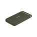 Внешний SSD 4.0TB Transcend ESD380C, Military Green