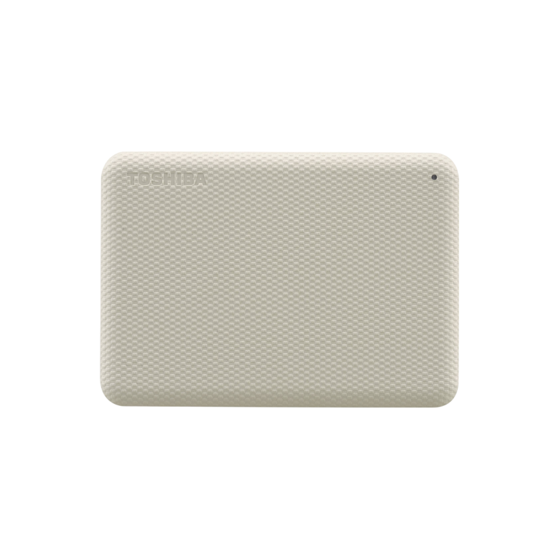 1.0TB (USB3.1) 2.5"  Toshiba Canvio Advance External Hard Drive (HDTCA10EW3AA)", White