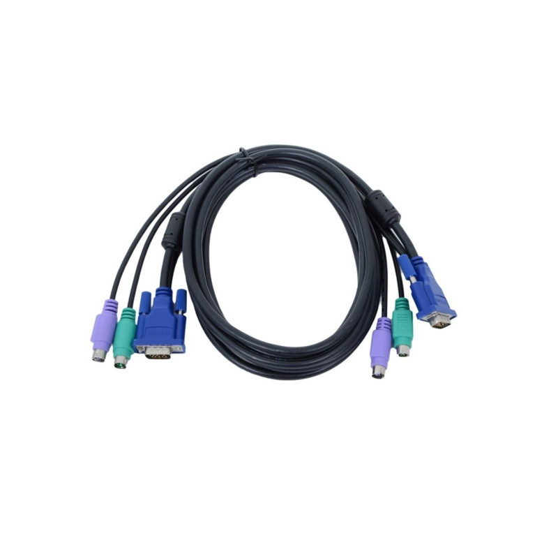 КОМПЛЕКТЫ КАБЕЛЕЙ D-Link 1,8 М KVM ДЛЯ DKVM