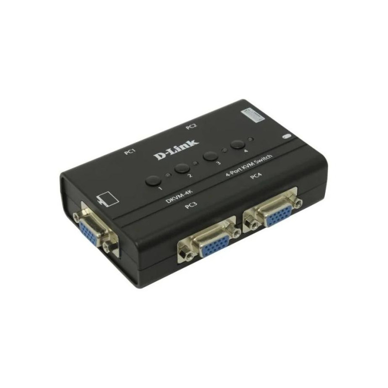 D-Link 4 PORT KVM SWITCH, DKVM-4K