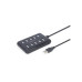 USB 2.0 концентратор 10-портовый Gembird "UHB-U2P10P-01", черный