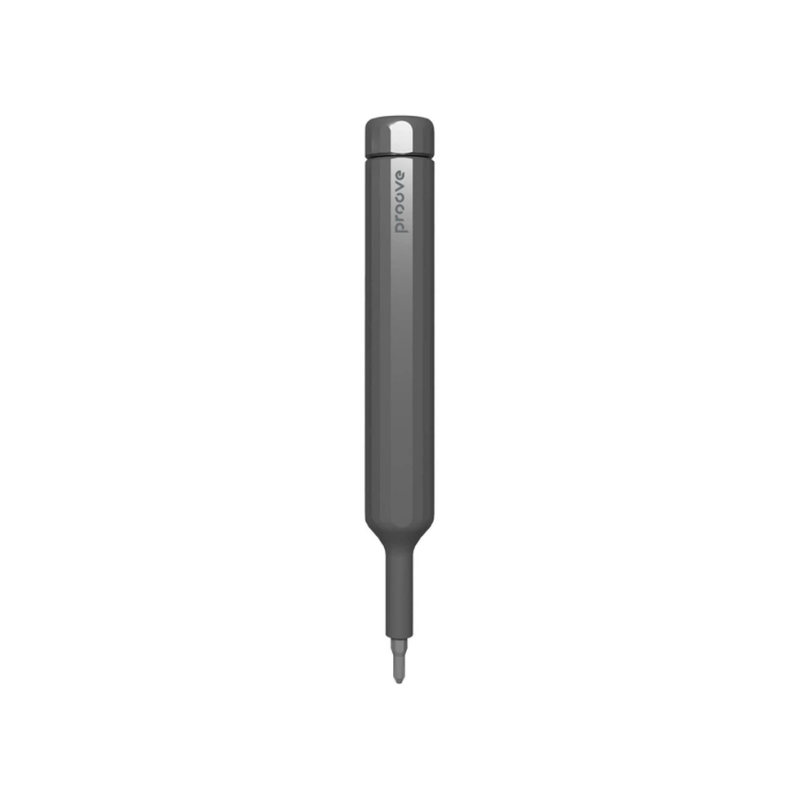 Многофункциональный набор отверток Proove Fixer 39 в 1, серый.