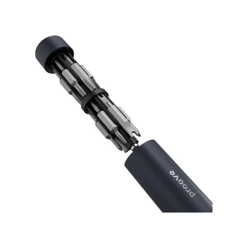 Многофункциональный набор отверток Proove Fixer 27 в 1, серый.