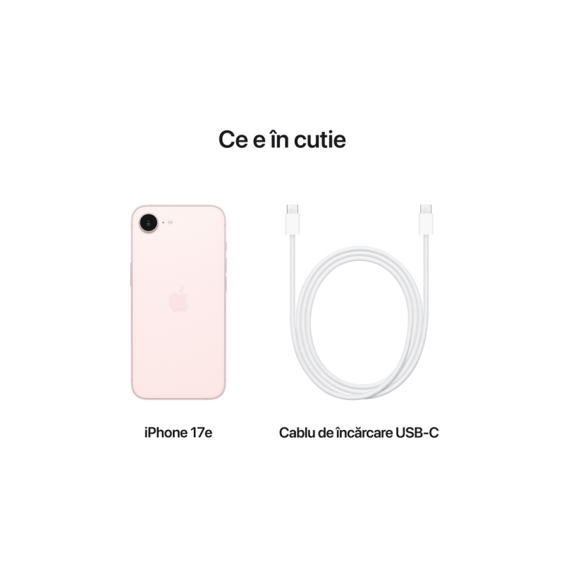 Mobile Phone Apple iPhone 17e, 256GB Soft Pink MD