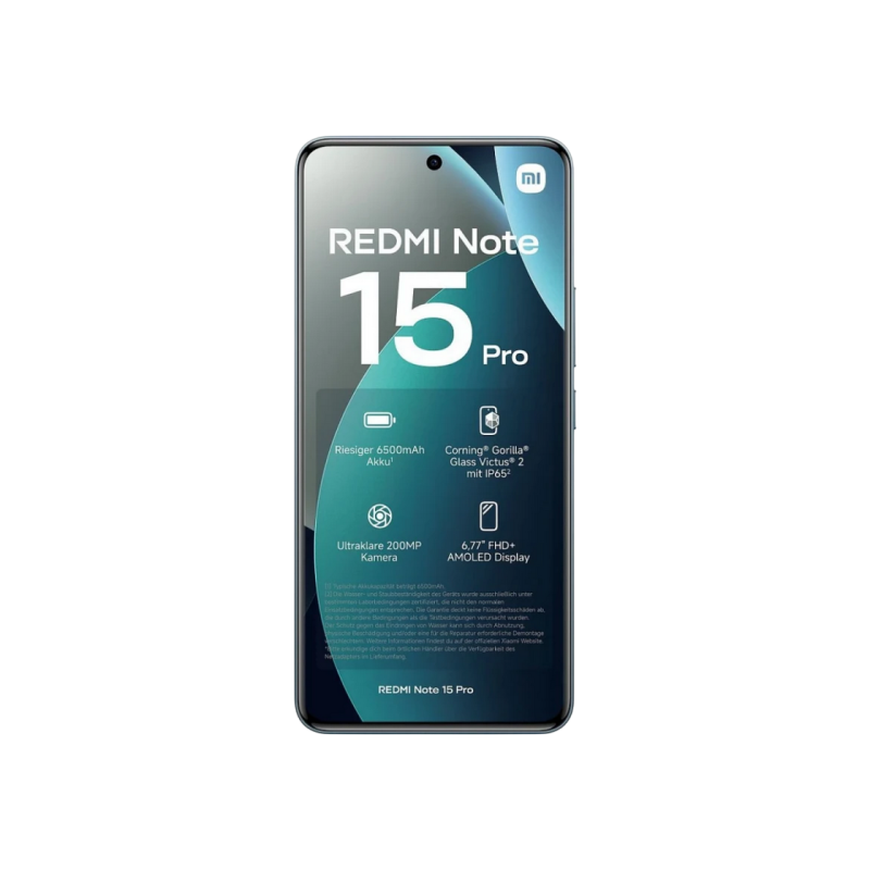 Redmi Note 15 Pro 4G 12/512GB EU Glacier Blue