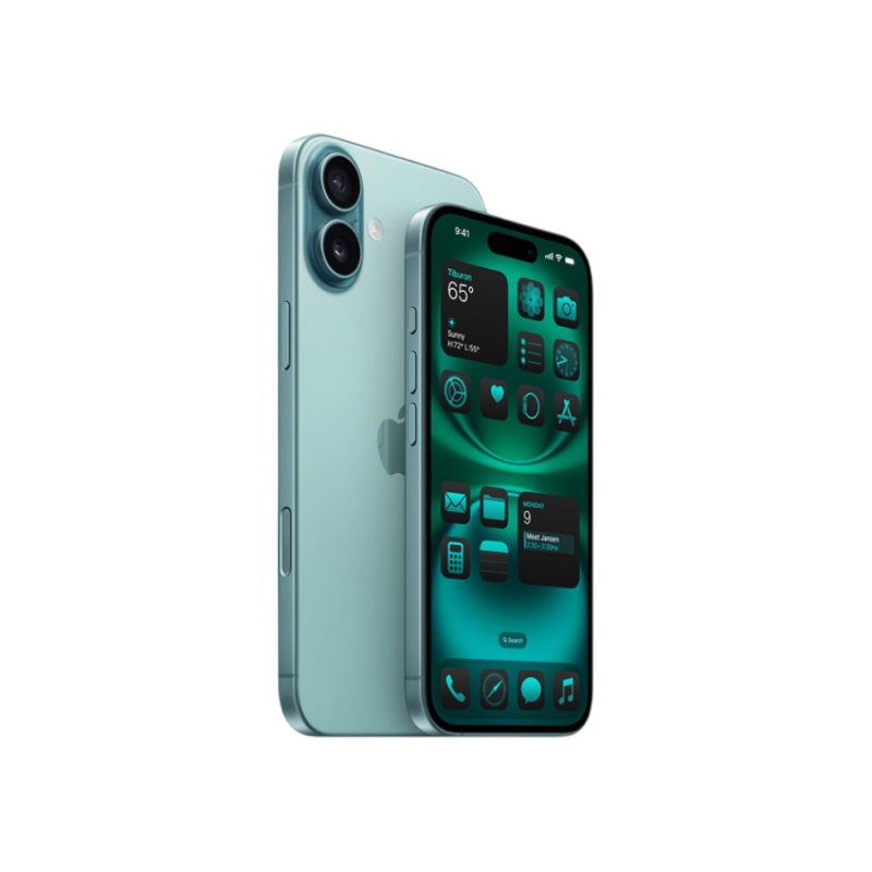 Apple iPhone 16 Plus, 256 ГБ, бирюзовый, MD