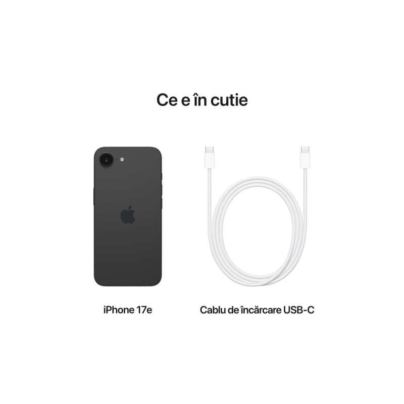 Mobile Phone Apple iPhone 17e, 512GB Black MD