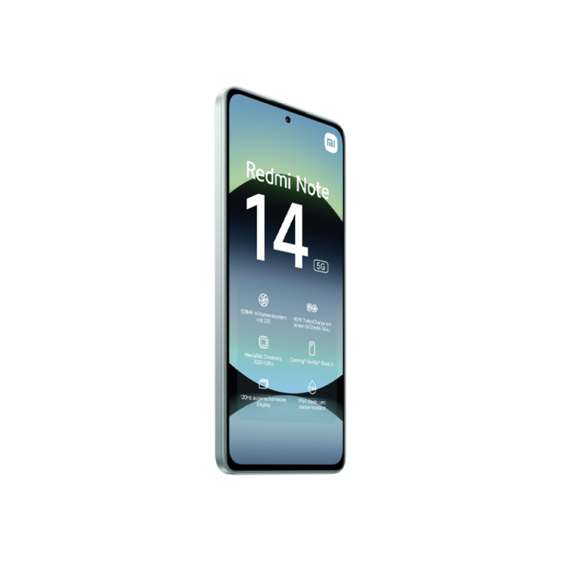 Redmi Note 14 5G 6/128 ГБ EU кораллово-зеленый