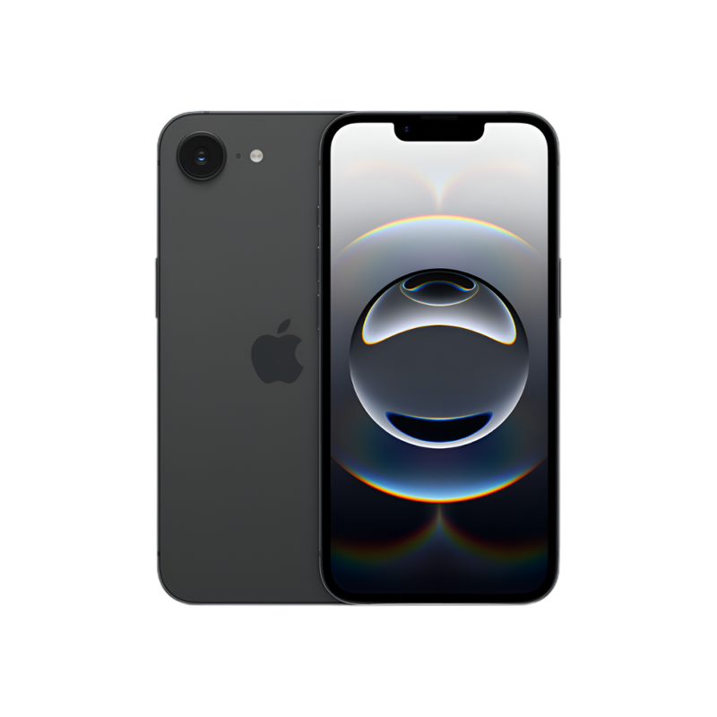iPhone 16e, 128 ГБ, черный, MD