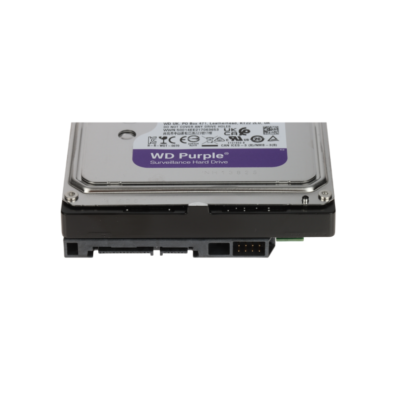 3.5" HDD 4.0TB-SATA- 128MB Western Digital "Purple (WD44PURZ)", Surveillance, 24/7, CMR, 5400rpm, 1