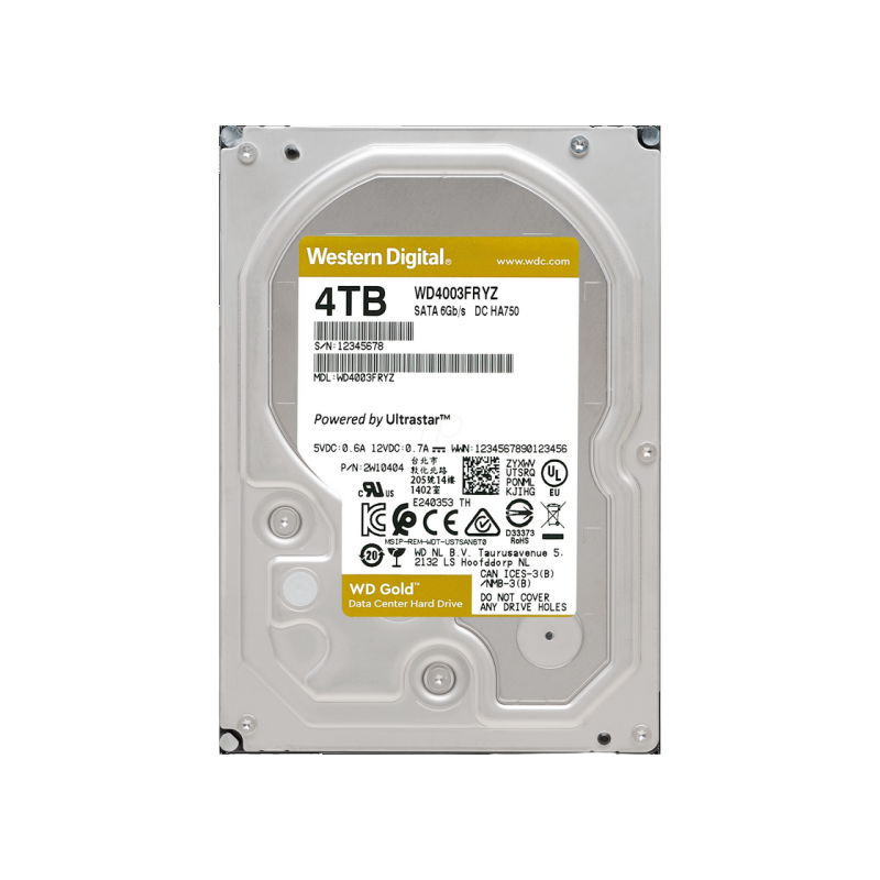 HDD 4.0TB Western Digital WD4003FRYZ Gold