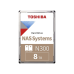 Жесткий диск 8.0TB Toshiba N300 NAS Systems HDWG480UZSVA