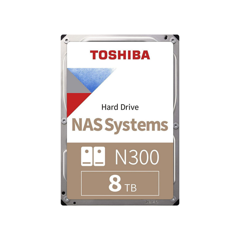 Жесткий диск 8.0TB Toshiba N300 NAS Systems HDWG480UZSVA