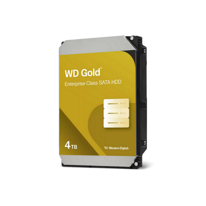 3,5-дюймовый жесткий диск 4,0 ТБ-SATA-256 МБ Western Digital "Gold (WD4004FRYZ)", Enterprise, 24/7, CMR, 7200 об/мин, 2.