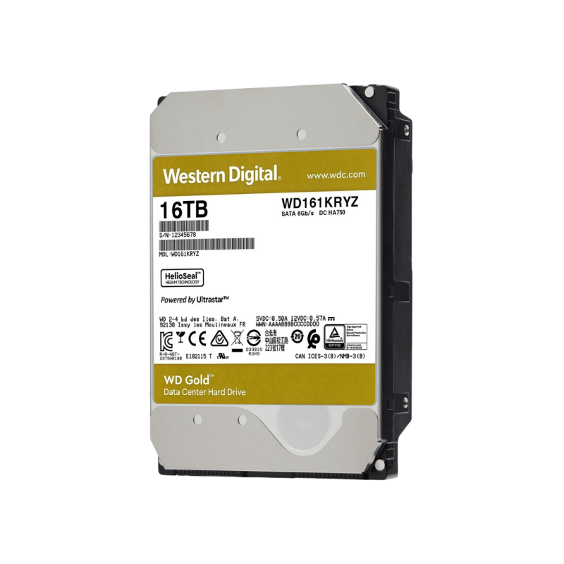 Жесткий диск 16.0TB Western Digital WD161KRYZ Gold