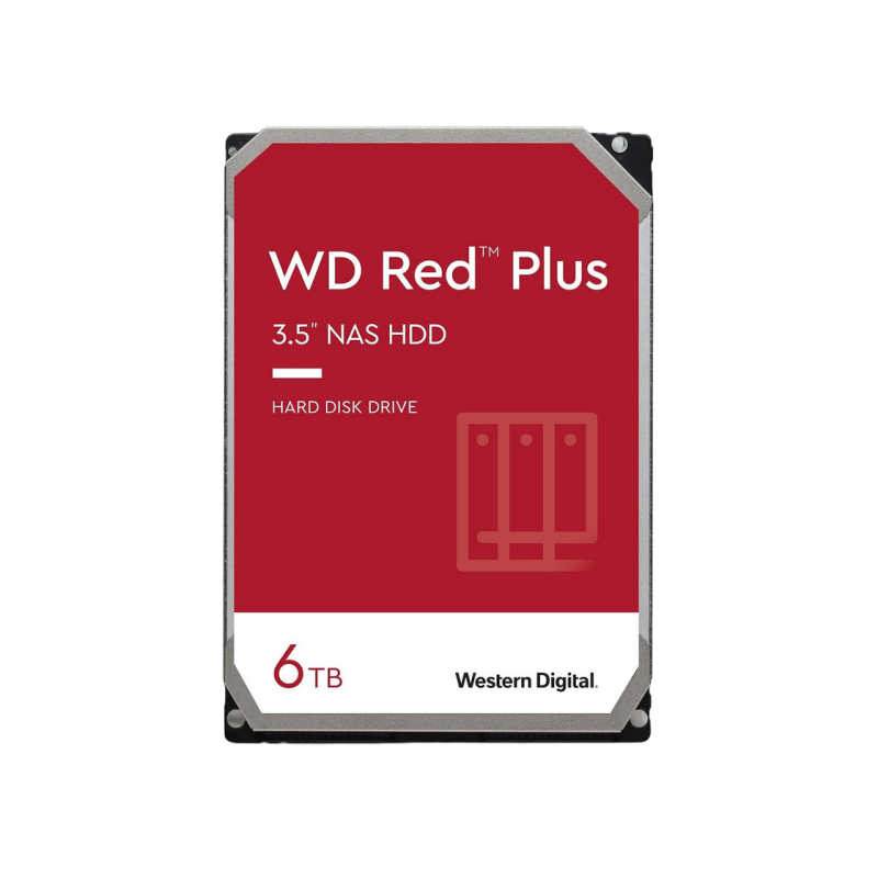 HDD 6.0TB Western Digital Red Plus WD60EFPX