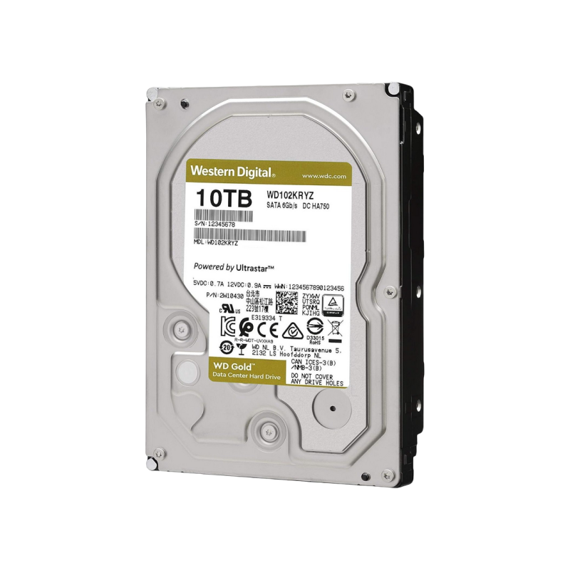 Жесткий диск 10.0TB Western Digital WD102KRYZ Gold