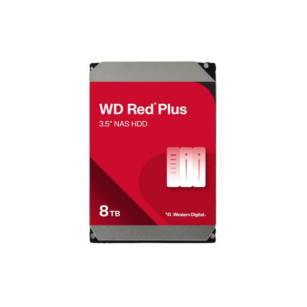 Жесткий диск 8.0TB Western Digital Red Plus WD80EFPX