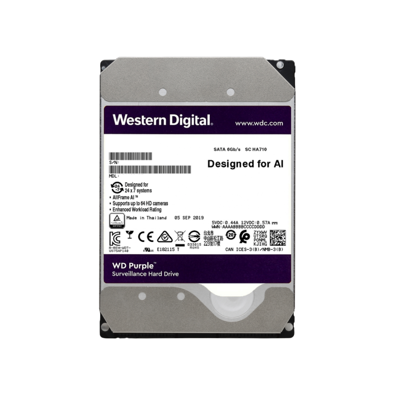 Жесткий диск 14.0TB Western Digital Purple Pro WD142PURP