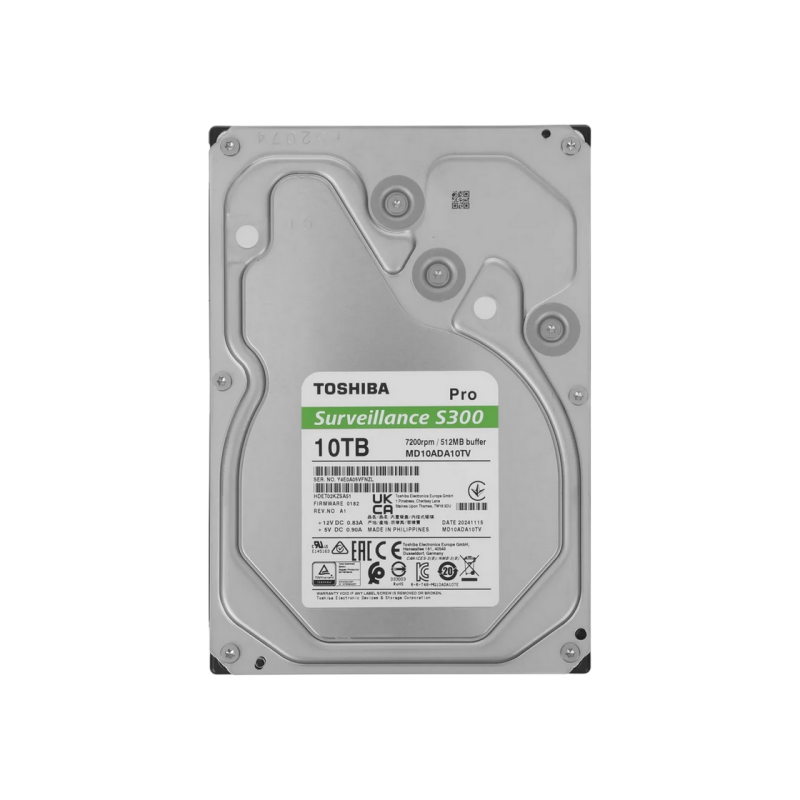 Жесткий диск 10.0TB Toshiba S300 Pro Surveillance MD10ADA10TV