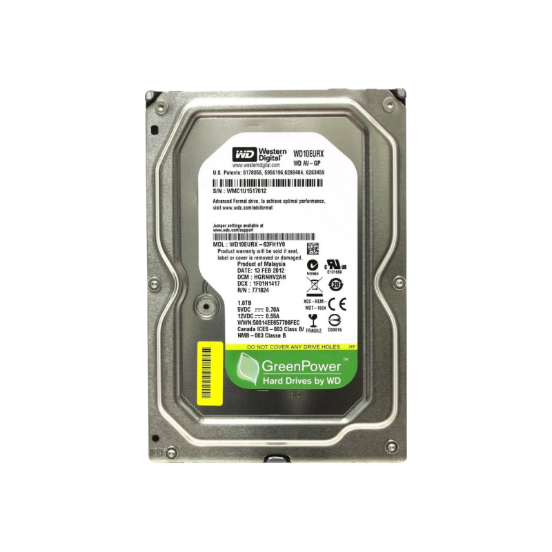Жесткий диск Western Digital WD10EURX AV-GP