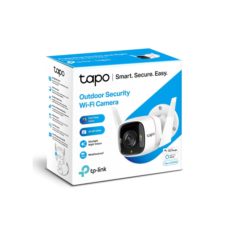 TP-Link TAPO "C320WS RF", 4Mpix, Outdoor Security Wi-Fi/LAN Camera
