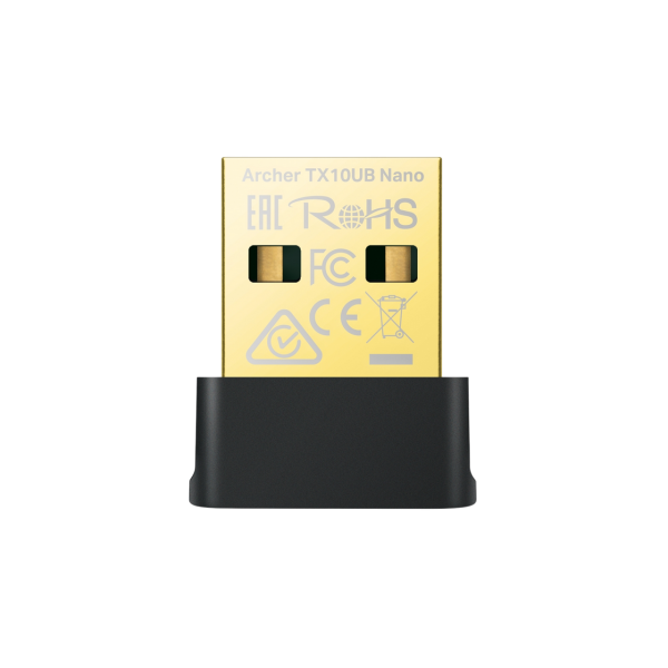 USB2.0 Nano Wi-Fi 6 Dual Band LAN + Bluetooth 5.3 Adapter TP-LINK "Archer TX10UB Nano", AX900