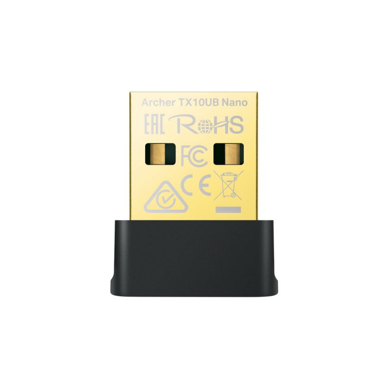 USB2.0 Nano Wi-Fi 6 Dual Band LAN + Bluetooth 5.3 Adapter TP-LINK "Archer TX10UB Nano", AX900