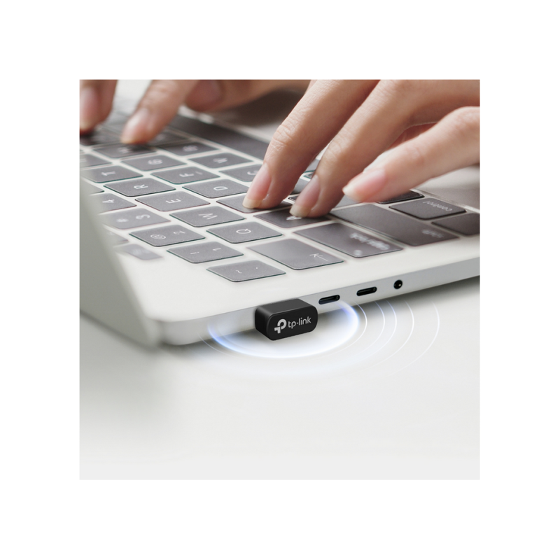 USB2.0 Nano Wi-Fi 6 Dual Band LAN + Bluetooth 5.3 Adapter TP-LINK "Archer TX10UB Nano", AX900