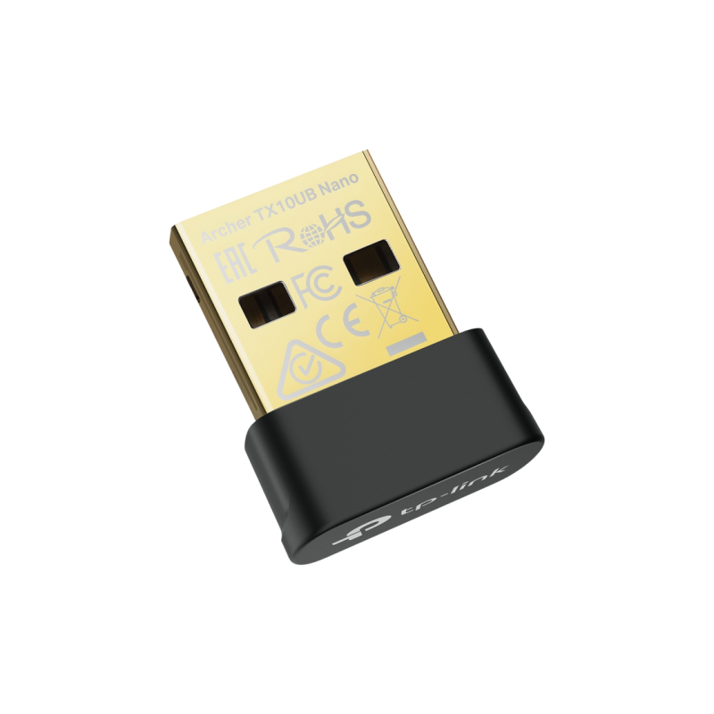 USB2.0 Nano Wi-Fi 6 Dual Band LAN + Bluetooth 5.3 Adapter TP-LINK "Archer TX10UB Nano", AX900