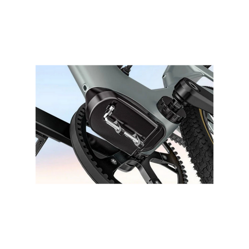 Electric bicycle FIIDO AIR Silver Carbon