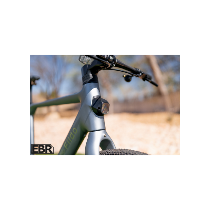 Electric bicycle FIIDO AIR Silver Carbon