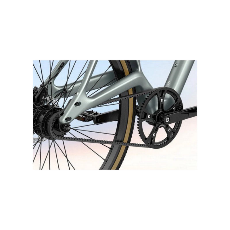 Electric bicycle FIIDO AIR Silver Carbon