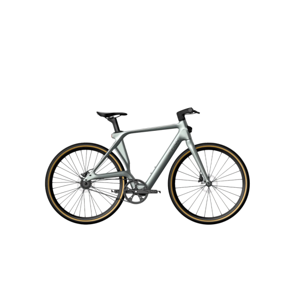 Electric bicycle FIIDO  AIR Silver Carbon