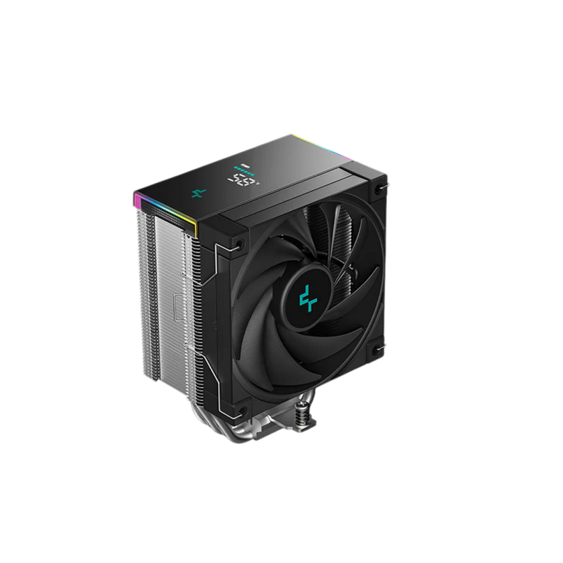 AC Deepcool "AK500S DIGITAL SE" (≤28dB, 500-1850RPM, 68.99 CFM, 120mm, ARGB, 5x6mm, Display, 904g.) Black