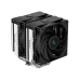 AC Deepcool "AG620 DIGITAL" (<29,4 дБА, 300-1950 об/мин, 67,88 куб. футов в минуту, 2x120 мм, ARGB, 260 Вт, 6x6 мм, дисплей, 1370 г)