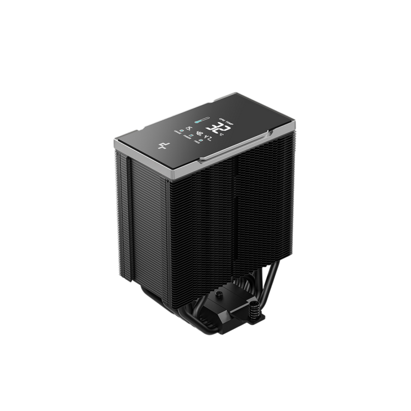 AC Deepcool "AK700 DIGITAL NYX" (≤21.0/28.8/36.0 dB, 2700RPM, 77.23 CFM, 120mm, 7x6mm, Display: 29x39mm,