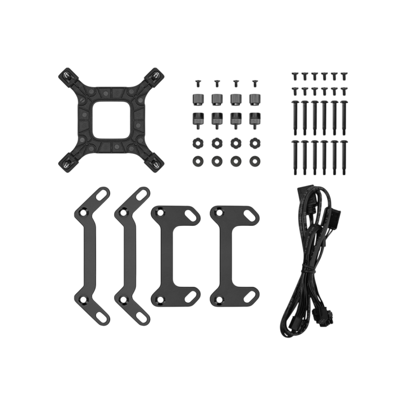 AIO Liquid Cooling Deepcool "LM360" (<38.71dBA, 600-2400RPM, 72.04CFM, 3x120mm, 340RPM, ARGB, 2.4"
