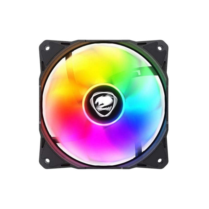 AIO Liquid Cooling Cougar "Poseidon Elite ARGB 240" (≤33.5 dB(A), 62.53 CFM,2x120mm,ARGB,1850g) Black