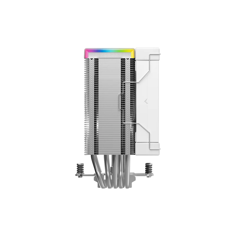 AC Deepcool "AK500S DIGITAL SE WH" (≤28dB, 500-1850RPM, 68.99 CFM, 120mm, ARGB, 5x6mm, Display, 904g.)