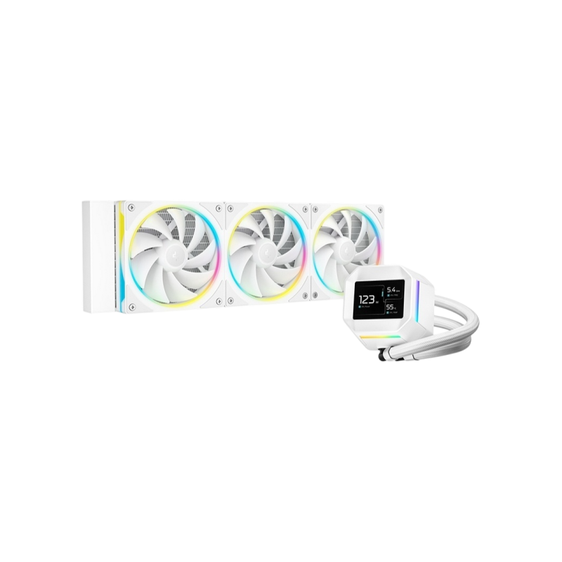 AIO Liquid Cooling Deepcool "LM360" (<38.71dBA, 600-2400RPM, 72.04CFM, 3x120mm, 340RPM, ARGB, 2.4"