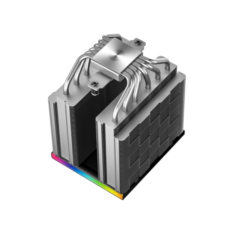 AC Deepcool "AK500S DIGITAL SE" (≤28dB, 500-1850RPM, 68.99 CFM, 120mm, ARGB, 5x6mm, Display, 904g.) Black