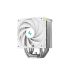 AC Deepcool "AK500S DIGITAL SE WH" (≤28dB, 500-1850RPM, 68.99 CFM, 120mm, ARGB, 5x6mm, Display, 904g.)