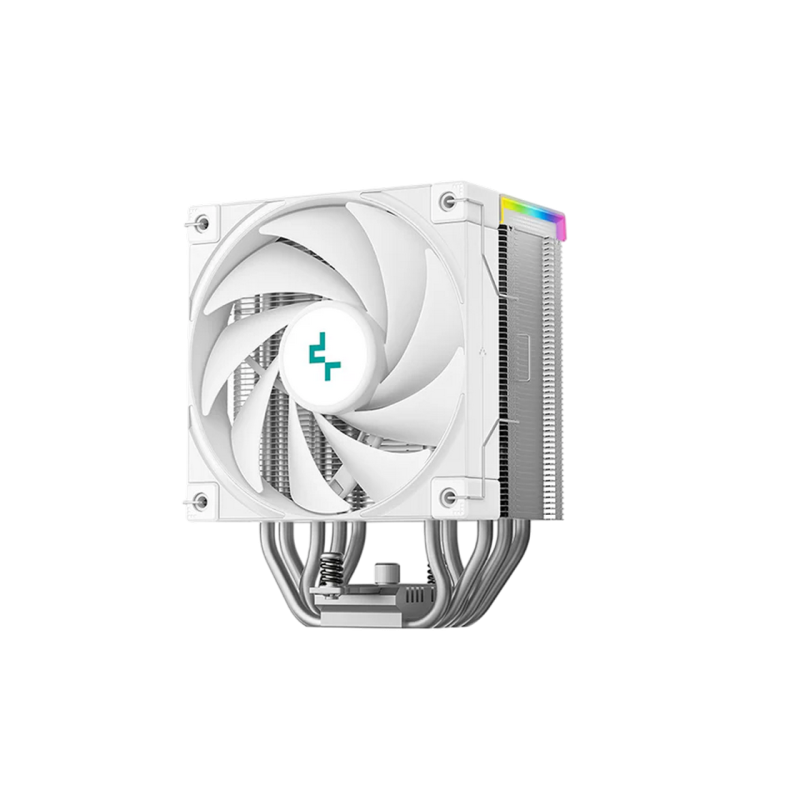 AC Deepcool "AK500S DIGITAL SE WH" (≤28dB, 500-1850RPM, 68.99 CFM, 120mm, ARGB, 5x6mm, Display, 904g.)