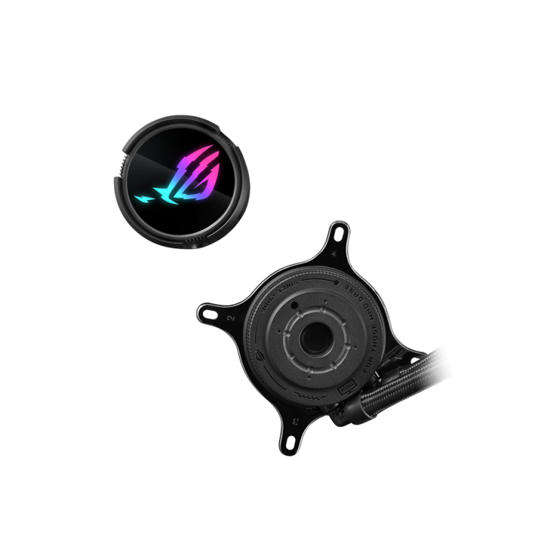 AIO Liquid Cooling Asus "ROG STRIX LC III 360 ARGB" (<36dBA, 3x120mm, ARGB, 800-2200RPM, 70,38CFM
