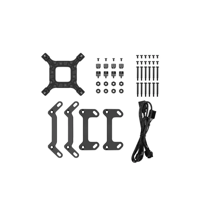 AIO Liquid Cooling Deepcool "LQ360 ARGB" (<38.71dBA, 600-2400RPM, 72.04CFM, 3x120mm, ARGB, 1840g