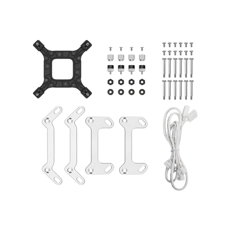 AIO Liquid Cooling Deepcool "LM360" (<38.71dBA, 600-2400RPM, 72.04CFM, 3x120mm, 340RPM, ARGB, 2.4"